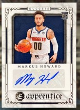 2020-21 Chronicles Markus Howard Excalibur Apprentice Rookie Auto /199 RC Auto
