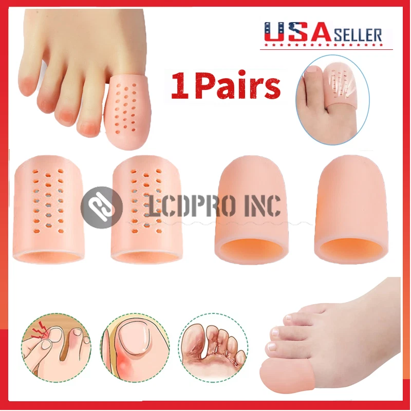 Silicone sale toe cap