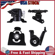 Automatic Motor Mounts 4x Engine Mount Set For Toyota Rav4 2.5L FWD 2013-2018