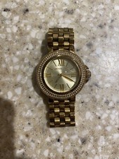 Michael Kors Lucy Gold Tone Stainless Steel Glitz Crystal  display picture 3
