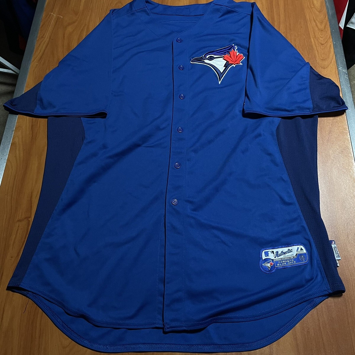 Game Issued Majestic Authentic #60 Toronto Blue Jays Spring