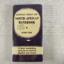 Egyptian, Syrian & North-African Handbook A Basic Vocabulary & Phrase Book 1954