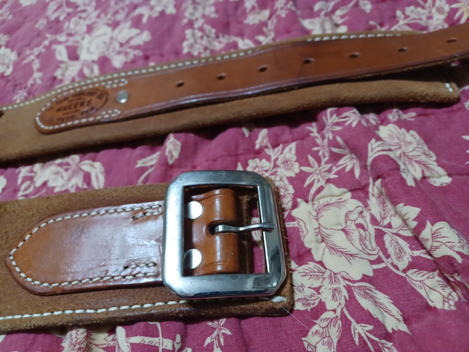 El Paso Saddlery Leather Cartridge Gun Belt Bobby McNellis Era eBay