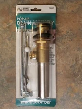 1-1/4" Pop-Up Assembly, Chrome Finish Sink Drain Assy Plumb Works/Menard INC NEW