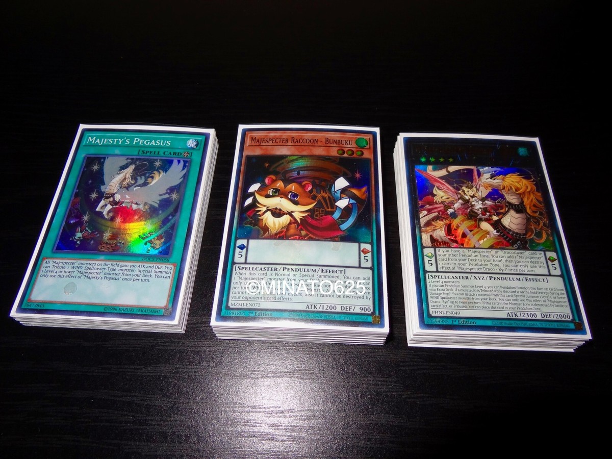 Yugioh Complete Majespecter Deck! Bunbuku Kirin Majesty's Pegasus Yugioh Complete Majespecter Deck! Bunbuku Kirin Majesty's Pegasus