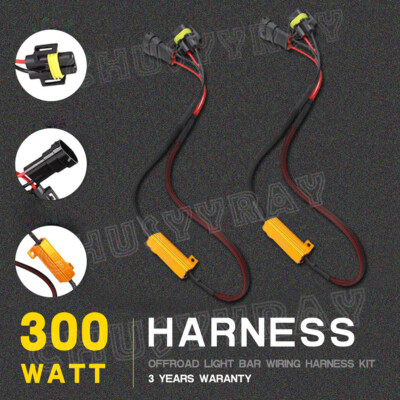 9006 LED Headlight Canbus Error Free Anti Flicker Resistor Canceller Decoders