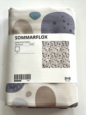Ikea SOMMARFLOX Tablecloth Stone Pattern Multicolor 57x57" Square NEW
