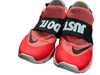 RARE Nike Lunarfly 306 JUST DO IT Light Crimson White Black 