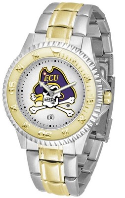 Sun Time Men's Licensed NCAA Competitor Elite Two-Tone Watch (Pick Your Team)