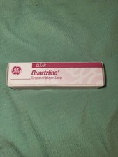 NEW  GE QUARTZLINE Q100CL/DC 120 VOLT 100 WATT TUNGSTEN HALOGEN LAMP