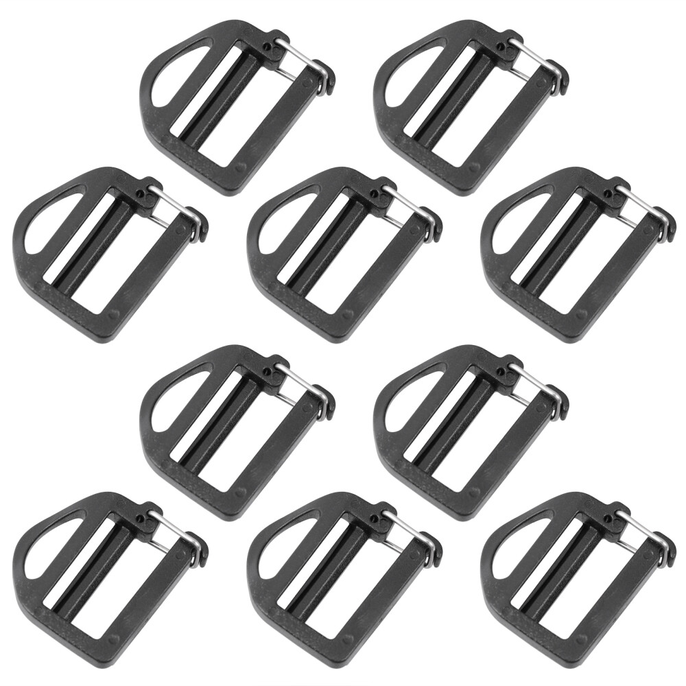 20 Pcs Bookbag Replacement Buckle Fastener Three Gear Buckles