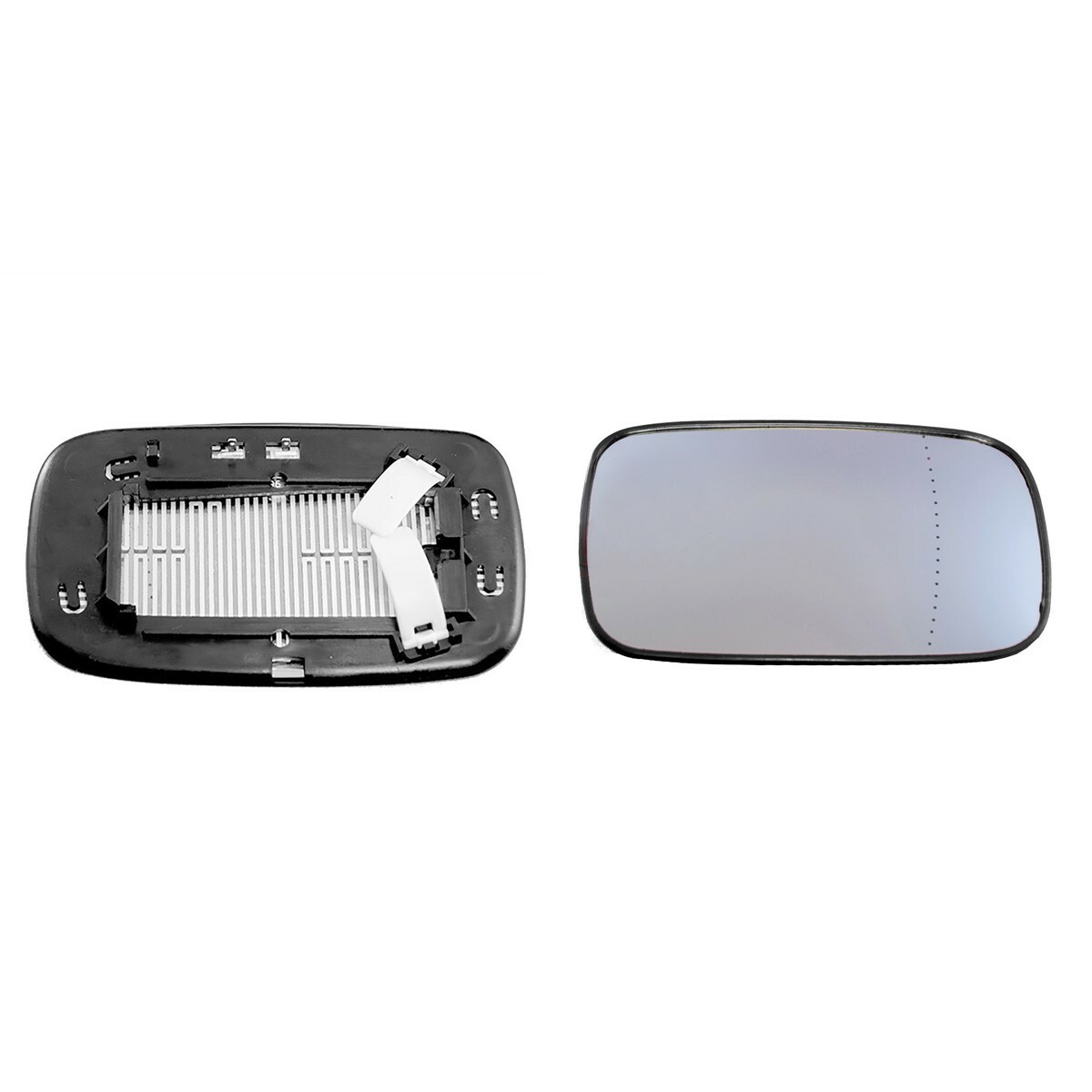 VOLVO C70 2006->2007 DOOR / WING MIRROR GLASS,HEATED WITH BASE PLATE, RIGHT SIDE