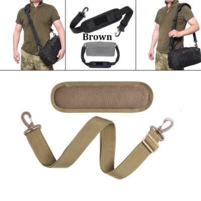 Brown Bag Strap Nylon Shoulder Strap Adjustable Crossbody Shoulder  Replacement