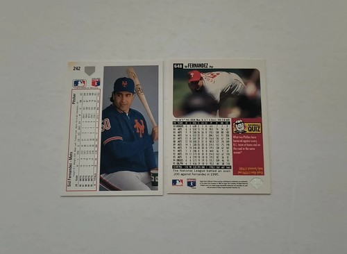 Mets Phillies Sid Fernandez Lot 1987 Topps 570 1988 Donruss 118 1989 Fleer 35 - Picture 9 of 12