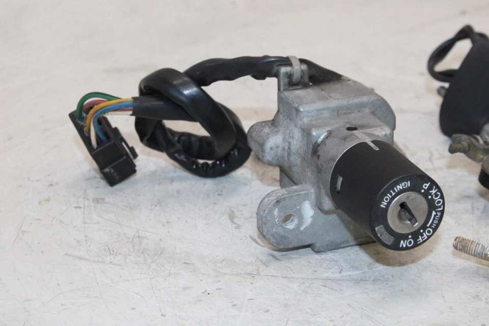 2005 DUCATI MONSTER 620 OEM IGNITION LOCK KEY SET W/ GAS CAP AND SEAT LOCK - Image 2 of 4
