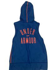 Under Armour Girls Inside Out Sleeveless Hoodie Size YLG