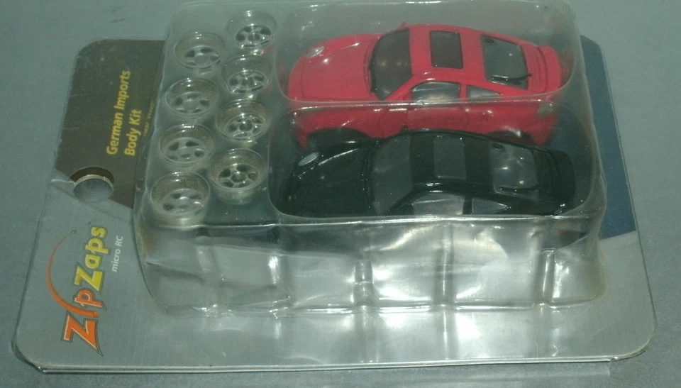 1/64 Scale 2002 Porsche 911 Body Kits & Rims - Parts for Zip Zaps Micro R/C Cars - Image 3 of 4
