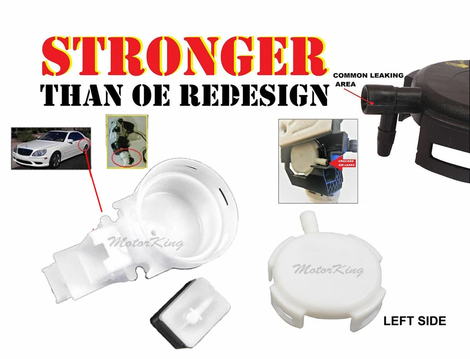 Kit de reparación de tapa de aire actuador cerradura puerta conductor para Benz S500 S600 S55 S350 S430 Foto 3 de 4