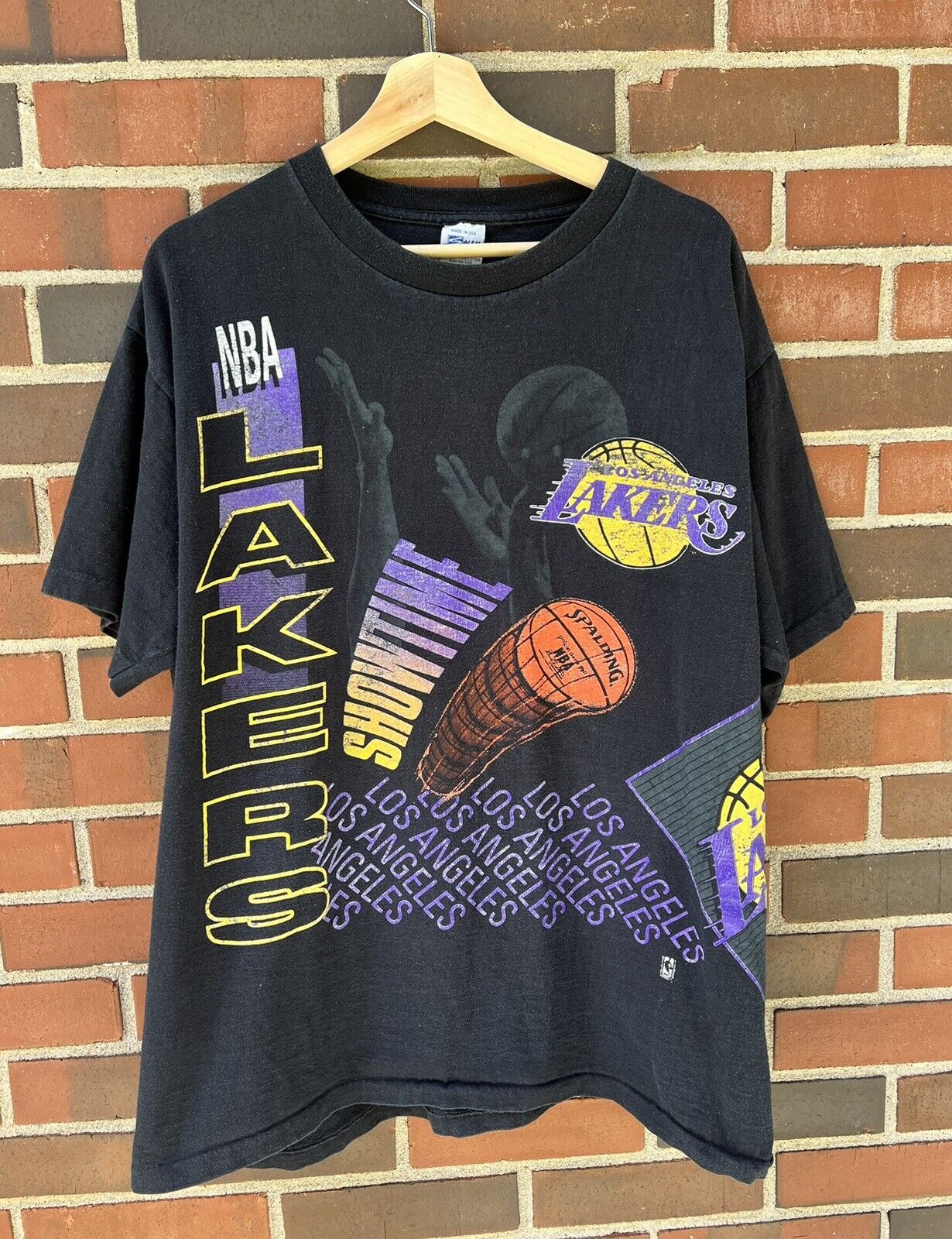 Sports / College Vintage NBA Los Angeles Lakers Western Conf Champions 1991 Tee Shirt XL Made USA