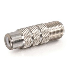 Eagle RCA Female to F Type Female Coupler Adapter Coaxial Connector Coax Splice