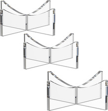 Acrylic Ball Holder 3-Pack, Small Size for Baseball, Softball  Golf Ball; Mediu