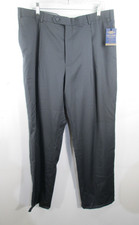 Hart Schaffner Marx Traveler Men's 38R Dress Pant Chicago Fit Wool Blue NEW