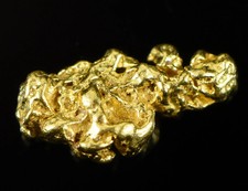 Natural Gold Nugget Australian .23 Gram Genuine 5974.57 per troy oz
