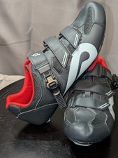 Peloton Cycling Shoes w/ Delta Cleats Black Red Men’s Size 46 US 12 Indoor Spin