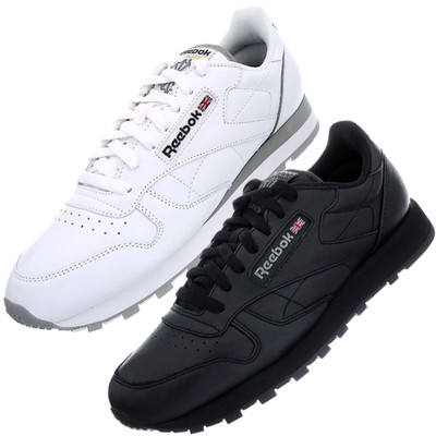 Reebok Classic Leather Herren Leder Low-Top Sneakers Running Schuhe NEU