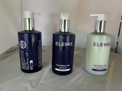 All three: 2 Elemis shampoo 10.1 oz AND 1 Elemis conditioner 10.1
