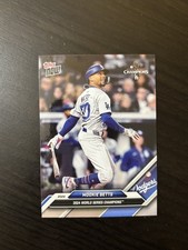 Mookie Betts 2024 Topps Now World Series Champions #WS-9 Los Angeles Dodgers MVP