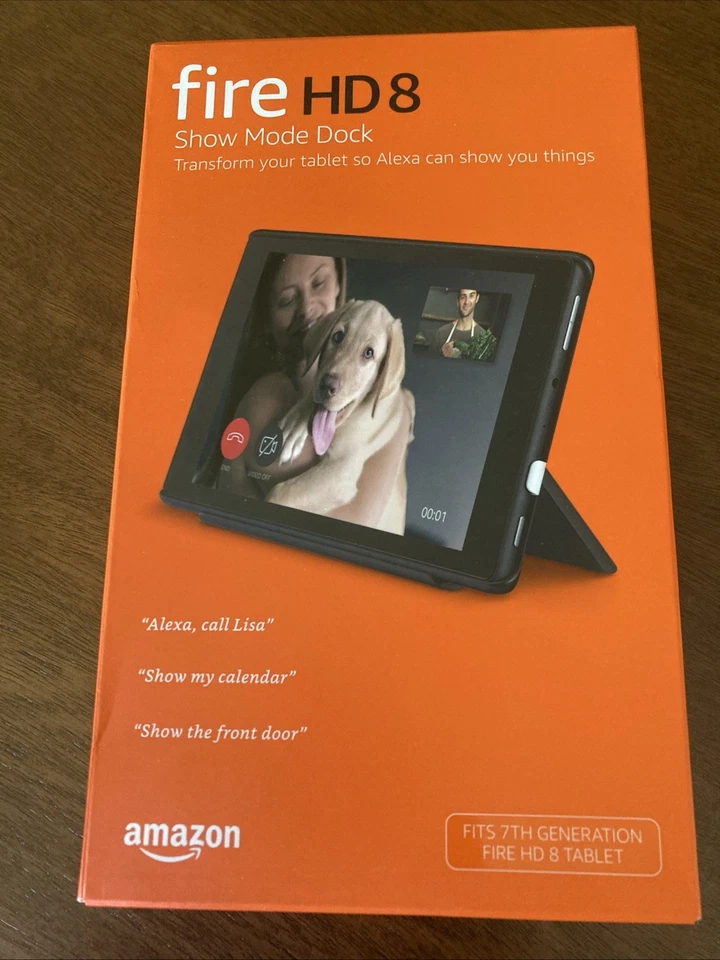 Fire HD 8 Tablet | 8" HD Display, 32 GB, Black  8 Generation+Show Mode Dock~NIB - Image 3 of 4