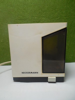 Vintage elektrische Kaffeemühle NECKERMANN TYP MKM Weiß 70er  OHNE Deckel