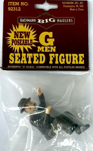 NUEVA Figura Hombre Sentado Posable Bachman Escala G (92312) | Zustand: New