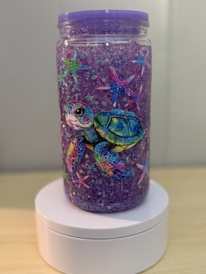 Sea Turtle Snow globe Cup