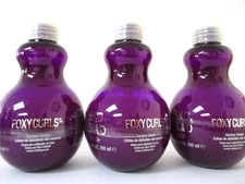 TIGI Bed Head Foxy Curls Contour Cream, 6.76 oz Pack of 3 (scuffs)