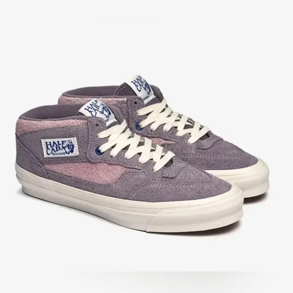 Vans OG Half Cab LX 'Hairy Suede Violet Grey Ridge Men's 10