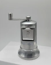 Vintage Perfex France 4” Solid Cast Aluminum Pepper Mill Grinder