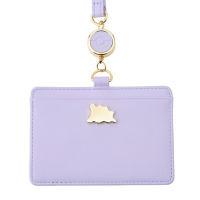 Pokémon Center Original Genuine Leather ID Card Case Ditto Japan New