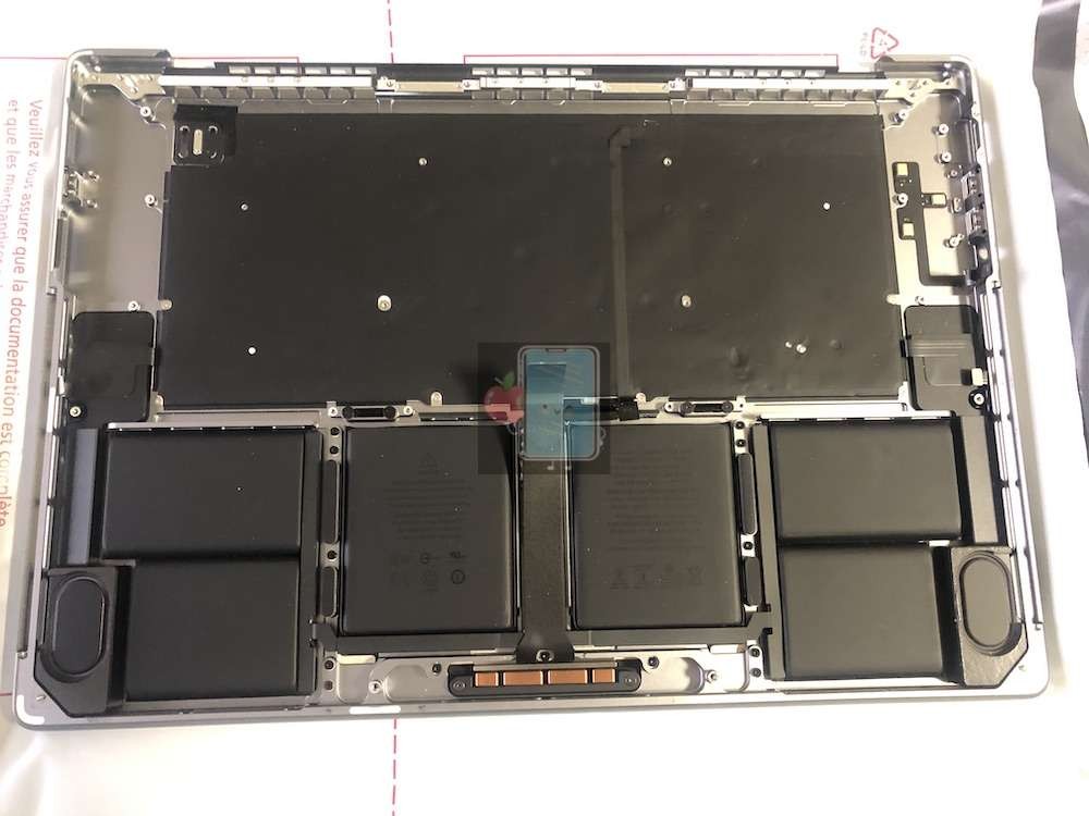 ML Apple Macbook Pro 16" A2485 3651 Tastiera Touchpad Italiano Grigio Siderale foto 2