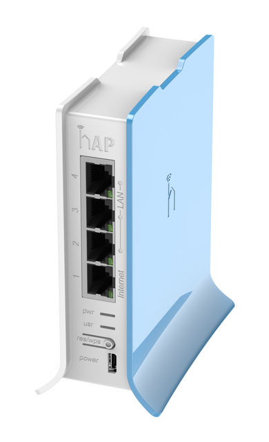 MikroTik hAP lite TC Router Ethernet Wireless Wi-Fi 4 2.4GHz Access Point 4 LAN
