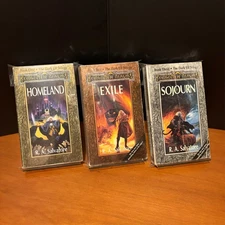 Forgotten Realms: Complete Dark Elf Trilogy, Legend of Drizzt D&D Paperback Lot