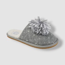 Journee Collection Women's Gray Stardust Slipper Shoes Size 10