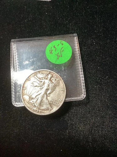 1943-S Walking Liberty Half XF Silver Value $34 Gift For Someone 83 Years Old!