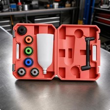 8-teiliges Motor&ouml;l-Einf&uuml;lltrichter-Set Mit Auslaufsicherem &Ouml;leinf&uuml;llstutzen