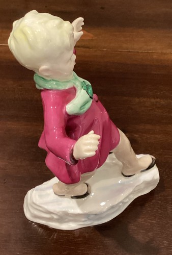 Royal Worcester Figurine “January” 3452. F G Dougherty - Picture 6 of 13