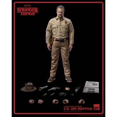 THREE-A Threezero Stranger Things - Jim Hopper 1/6