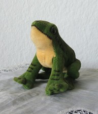 ALTER FROSCH - GRÜN - FROGGY - STEIFF - 8 cm