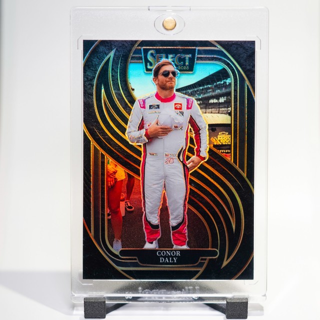 2025 Panini Select Trackside NASCAR Conor Daly 1/1 Black No. 225 Prizm