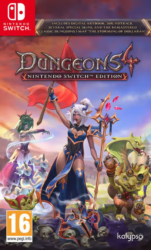 Dungeons 4 Nintendo Switch Edition Nintendo Switch BRAND NEW SEALED Free Postage